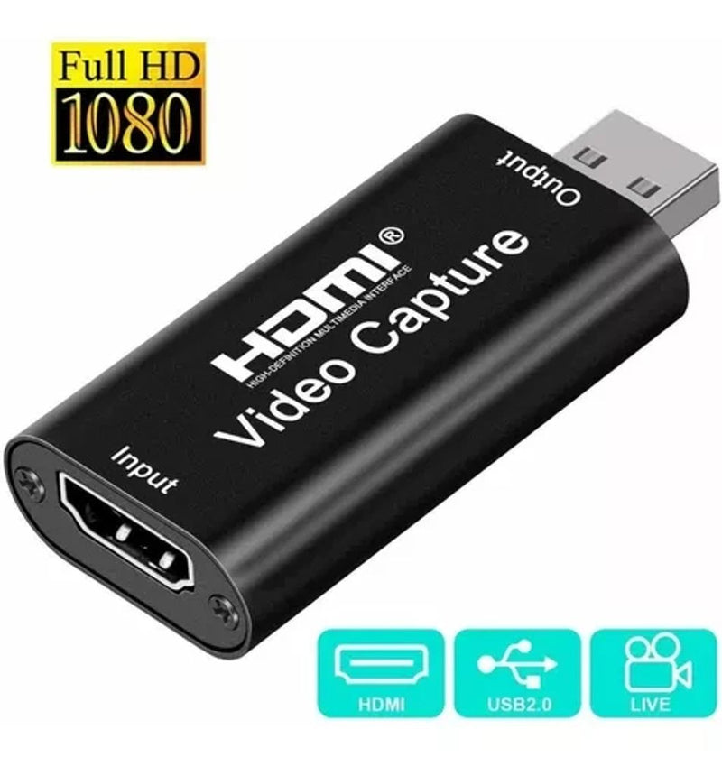 CAPTURADOR DE VIDEO HDMI USB
